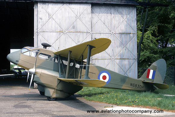 De Havilland Dragon Rapide N683DH (1971)