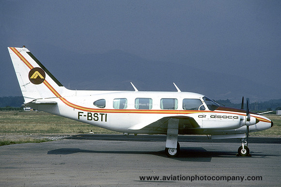 Air Alsace Piper PA-31-310 Navajo F-BSTI (1980)