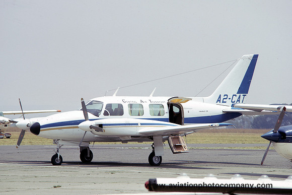 Central Air Transport Piper PA-31-325 Navajo A2-CAT (1975)