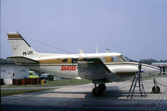 SAATAS East Indonesia Beech 65 Queen Air A80 PK-LEC (1972)