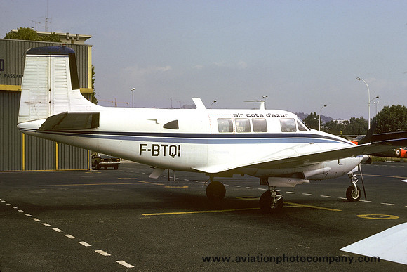 Air Cote D'Azur Beech 65 Queen Air F-BTQI (1977)