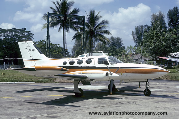 National Air Charter Cessna 402A PK-WWE (1974)