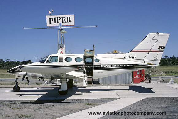 Newcastle Sydney Air Service Cessna 402 VH-MWF