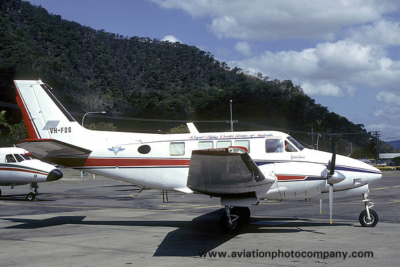 Royal Flying Doctor Service of Australia Beech 65 Queen Air VH-FDS (1984)