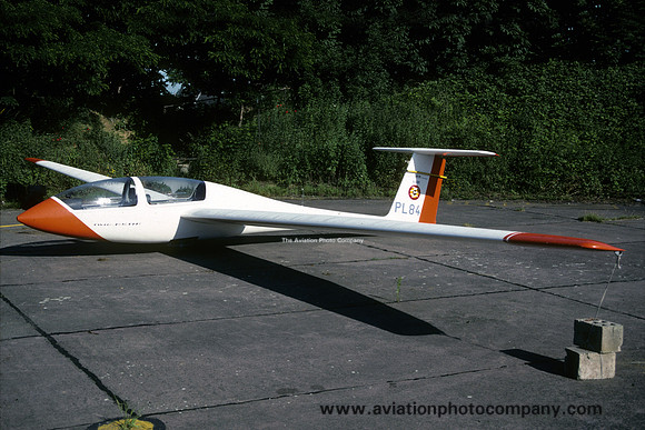 Belgian Air Force Air Cadets Grob G-103 Twin Astir Glider PL-84 (1990)