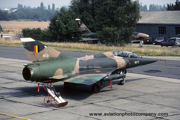 Belgian Air Force 3 Wing Dassault Mirage 5BD BD-12 (1990)