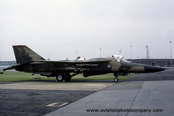 USAF 48 TFW General Dynamics F-111F Aardvark 70-2416/LN (1987)
