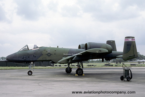 USAF 81 TFW 510 TFS Fairchild A-10A Thunderbolt 80-0147/WR (1987)