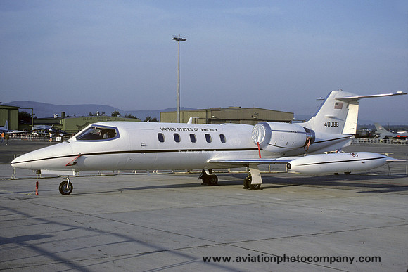 USAF 58 MAS Learjet C-21A 84-0086 (1987)