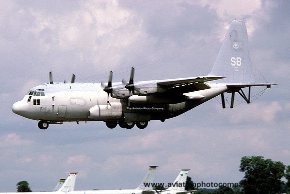 USAF 66 ECW 43 ECS LOckheed EC-130H Compass Call 73-1585/SB (1987)