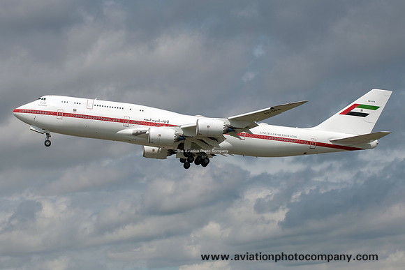 Abu Dhabi Amiri Flight Boeing 747-8Z5 (2016)