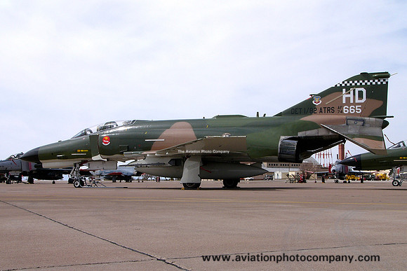 USAF 82 ATRS McDonnell QF-4E Phantom 74-0665/HD at Holloman AFB (2005)