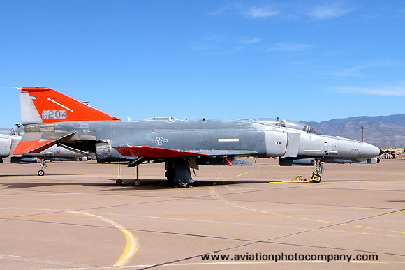 USAF 82 ATRS McDonnell QF-4G Phantom 69-7204 at Holloman AFB (2005)