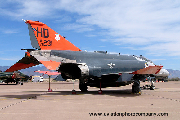 USAF 82 ATRS McDonnell QF-4G Phantom 69-7231/HD at Holloman AFB (2005)