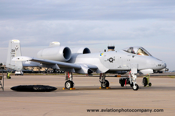 USAF 355 WG Fairchild A-10A Thunderbolt 80-0168/DM (2005)