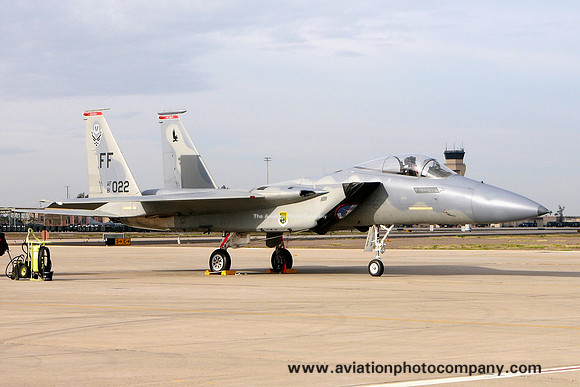 USAF 1 FW 71 FS McDonnell Douglas F-15C Eagle 81-0022/FF (2005)