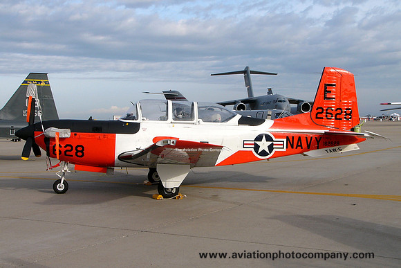 US Navy TAW-5 Beech T-34C Mentor 162628/E (2005)