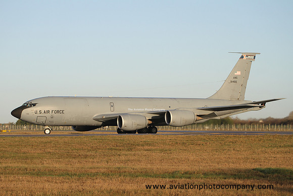 USAF Illinois ANG 108 ARS Boeing KC-135R Stratotanker 59-1466 at RAF Mildenhall (2017)