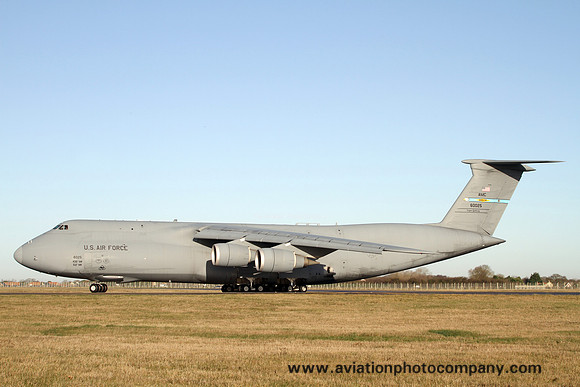 USAF 436/512 AMW Lockheed C-5M Galaxy 86-0025 at RAF Mildenhall (2017)