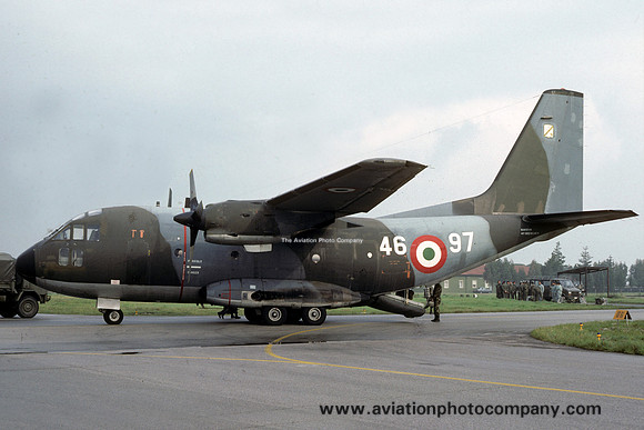 Italian Air Force 46 Stormo Aeritalia G.222 MM62136/46-97 (1990)