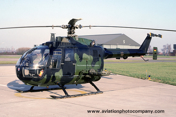 German Army PAR16 MBB Bo105P 87+27 (1990)