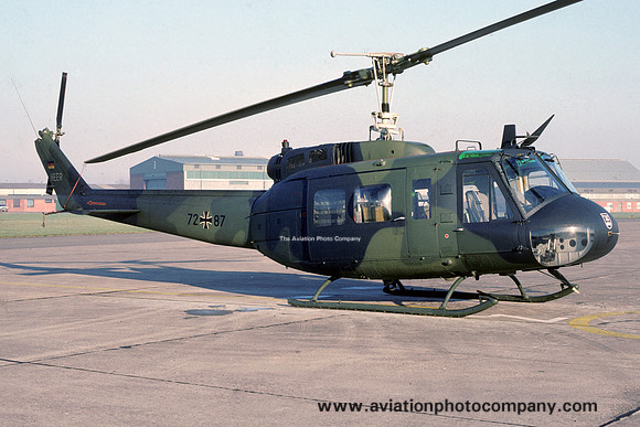 German Army LHFTR10 Bell UH-1D 72+87 (1990)