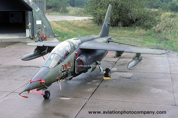 German Air Force JBG43 Dassault Alpha Jet 41+29 (1990)