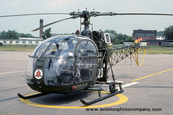 German Army HFWS Sud Alouette II 76+02 (1989)