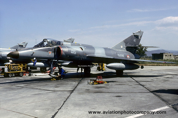 French Navy 17F Dassault Etendard S 46 (1990)
