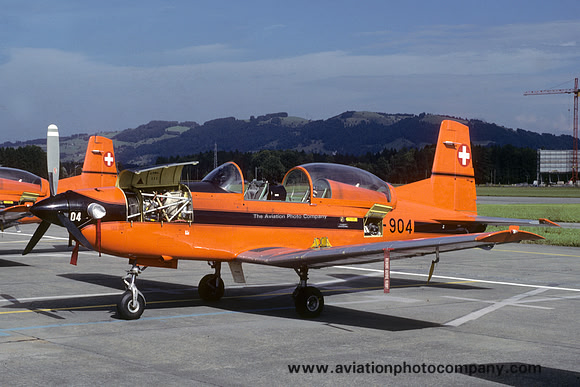 Swiss Air Force Pilatus PC-7 A-904 (1986)
