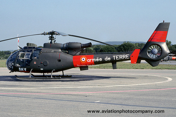 French Army EAALAT Aerospatiale SA.341F Gazelle 1678/AWV (1990)