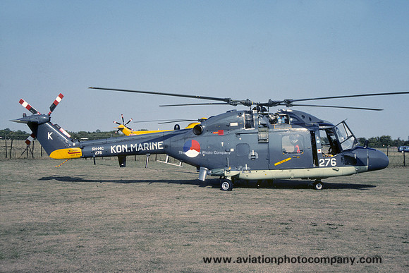 Dutch Navy 860 Squadron Westland SH-14C Lynx 276/K (1990)