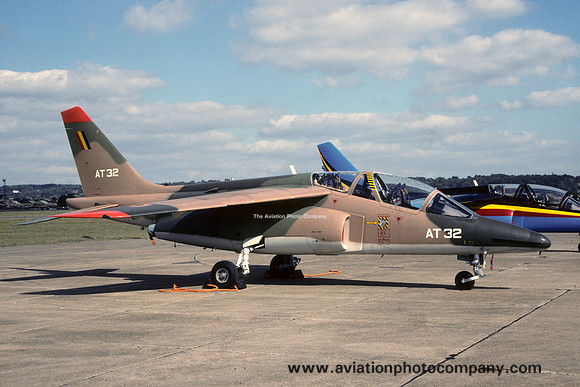 Belgian Air Force 9 Wing Dassault Alpha Jet AT-32 (1990)