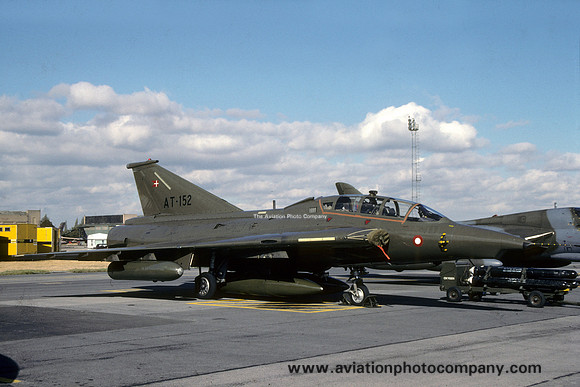 Danish Air Force Esk 729 SAAB Draken TF-35 AT-152 (1990)