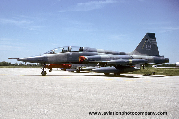 Canadian Air Force 419 Squadron Canadair CF-5D 116843 (1990)