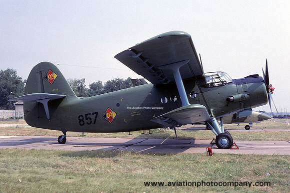 East German Air Force Antonov An-2 857 (1990)