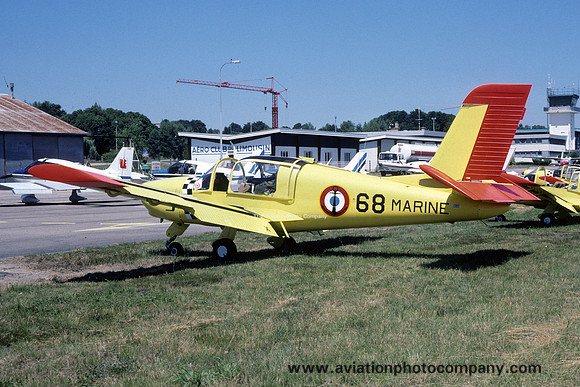 French Navy SVSEN Morane Saulnier MS.885 Rallye 68 (1990)