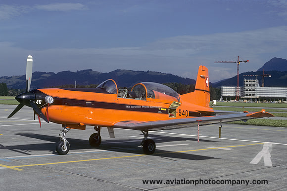 Swiss Air Force Pilatus PC-7 A-940 (1986)