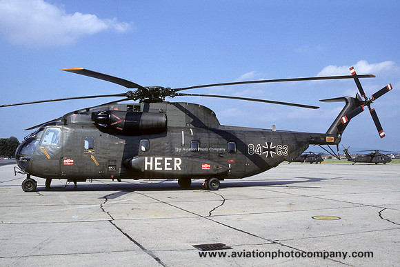 German Army MHFR35 Sikorsky CH-53G Stallion 84+63 (1990)