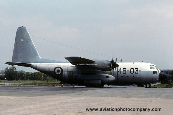 Italian Air Force 46 Stormo Lockheed C-130H Hercules MM61989/46-03 (1990)
