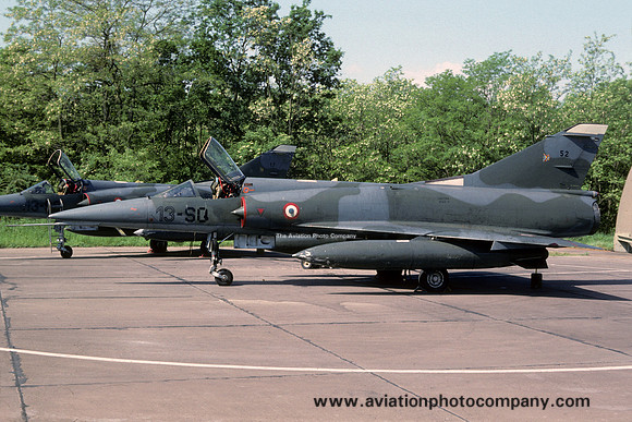 French Air Force EC3/13 Dassault Mirage 5F 52/13-SQ (1990)