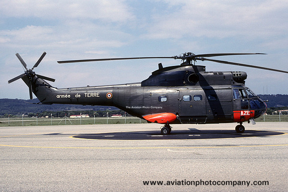 French Army EAALAT Aerospatiale SA.330B Puma 1243/AZE (1990)