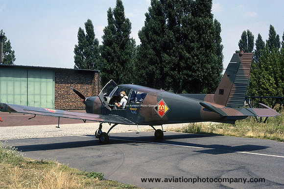 East German Air Force Zlin Z-43 18 (1990)