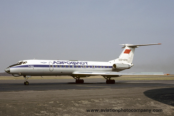 Aeroflot Tupolev Tu-134A CCCP-65780 (1984)