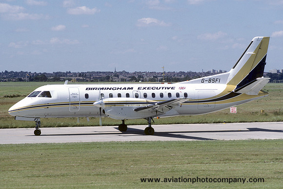 Birmingham Executive SAAB 340A G-BSFI (1985)