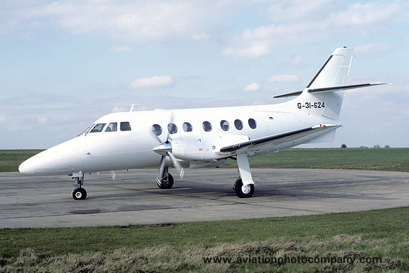 BAe Jetstream 31 G-31-624 at East Midlands (1984)