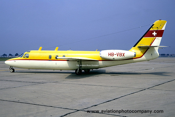 Rockwell 1121 Jet Commander HB-VBX (1970)
