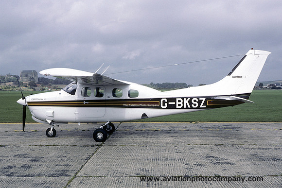 Clark Masts Cessna P210N Centurion G-BKSZ at Shoreham (1985)