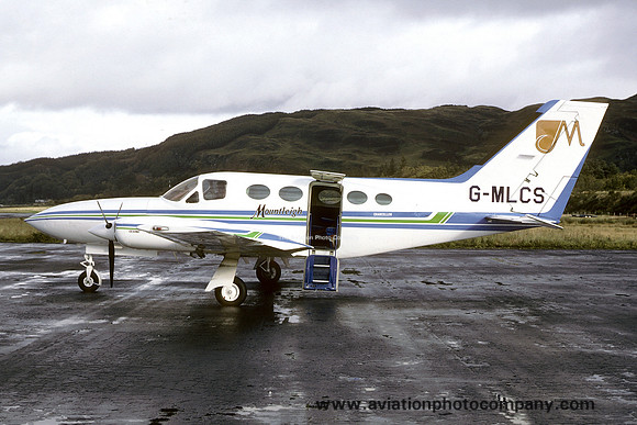 Mountleigh Cessna 414A Chancellor II G-MLCS (1985)