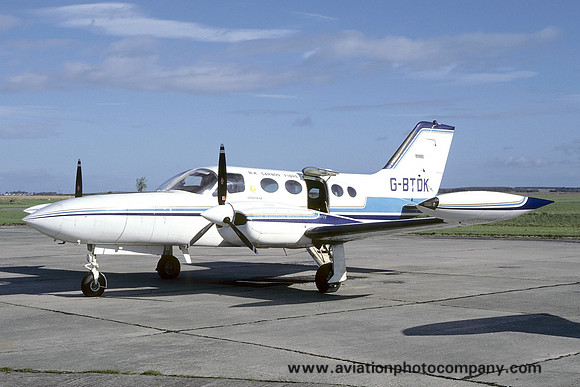 RK Carbon Fibre Cessna 421B Golden Eagle II G-BTDK (1985)